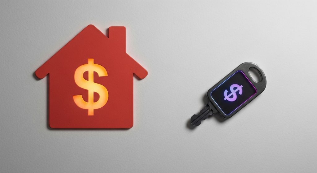 Análise comparativa entre alugar e comprar um imóvel.