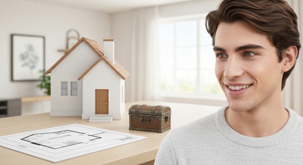 Construção de reserva financeira para compra de imóvel