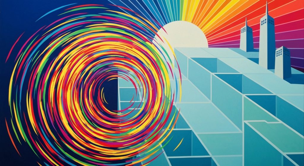 Ilustração do impacto da compra sem planejamento financeiro a longo prazo.