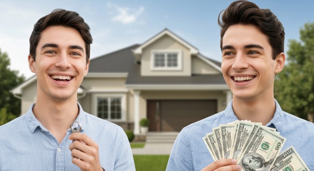 Reserva financeira para segurança após a compra de um imóvel.