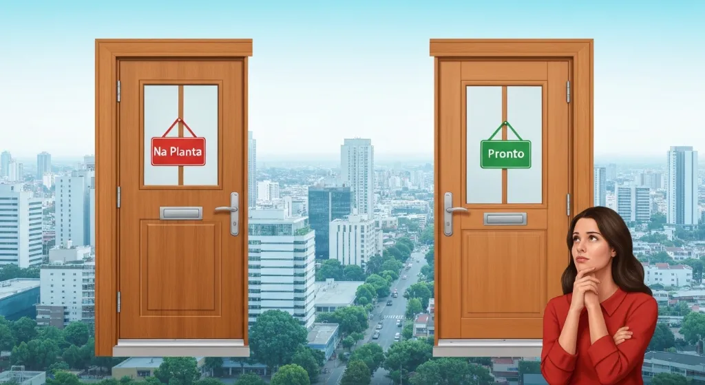 Decisão entre comprar imóvel na planta ou pronto
