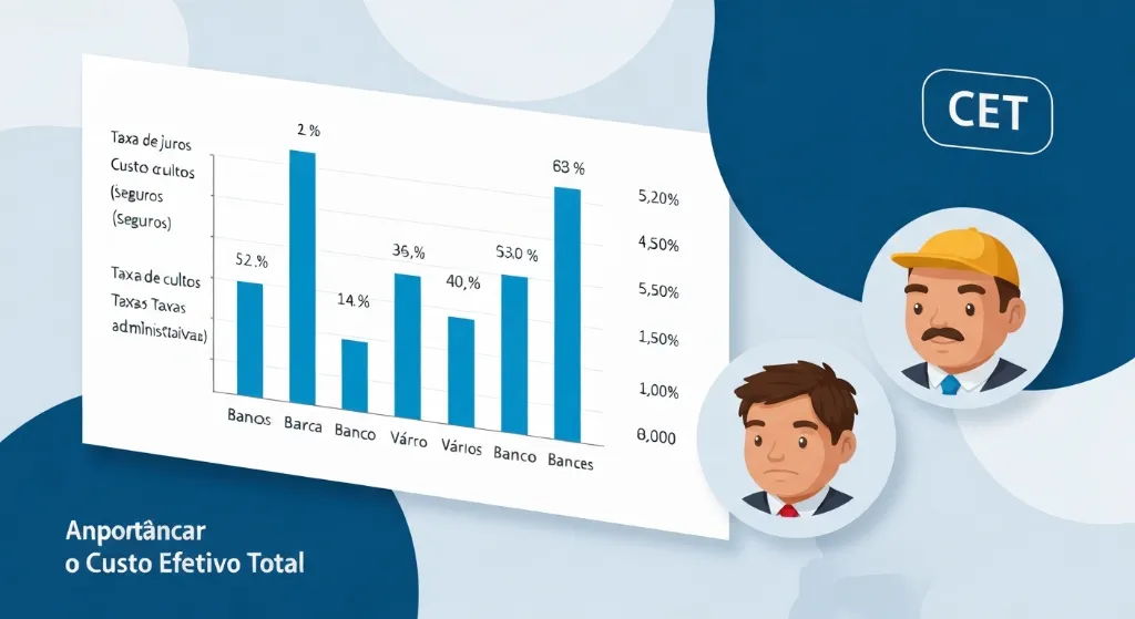 Análise comparativa de custos de financiamento imobiliário em 2026