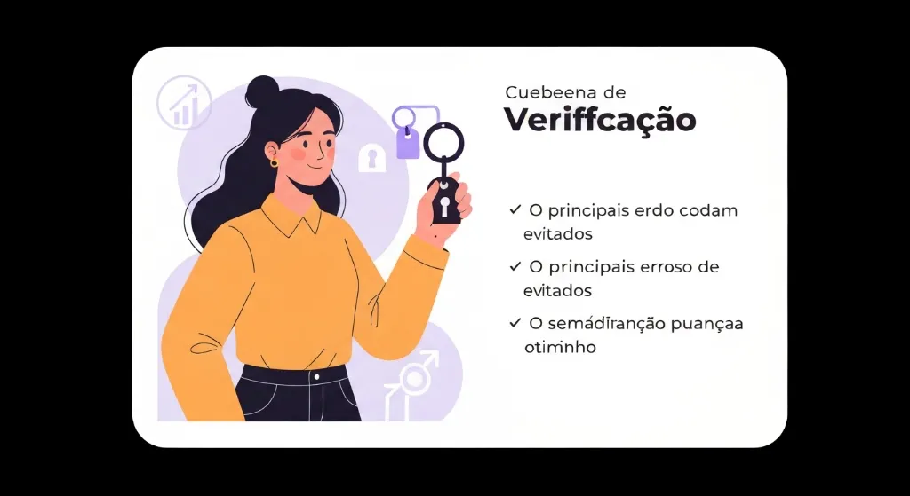 Pessoa feliz recebendo chaves do primeiro imóvel com checklist de erros evitados