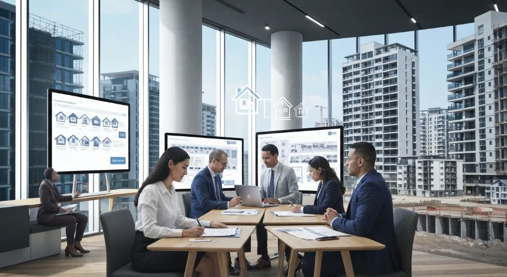 Mercado imobiliário em alta em 2026 com foco em compra de imóveis.