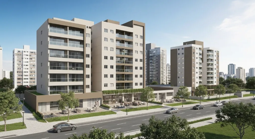 Mercado imobiliário aquecido em 2026 com crescimento e oportunidades.