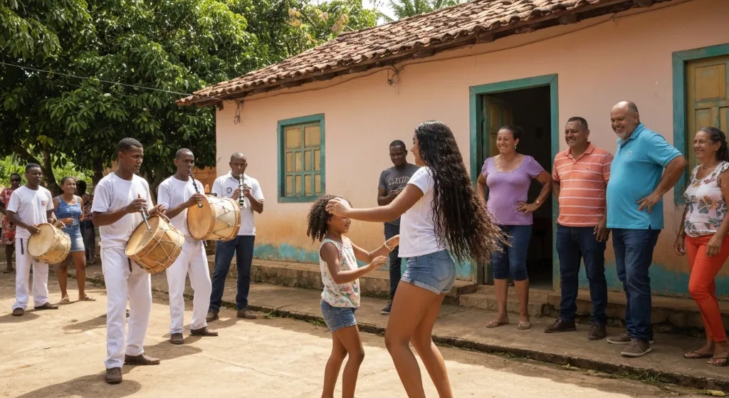 Família feliz em um parque seguro e arborizado em Brasília