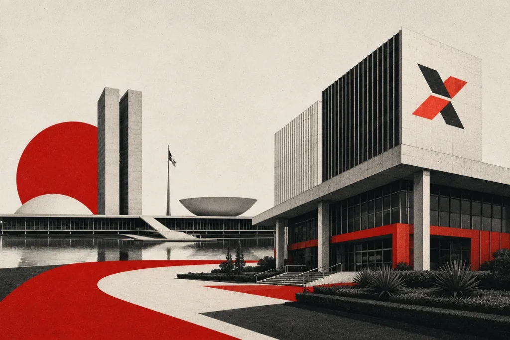 Edifício governamental em Brasília com potencial de desenvolvimento