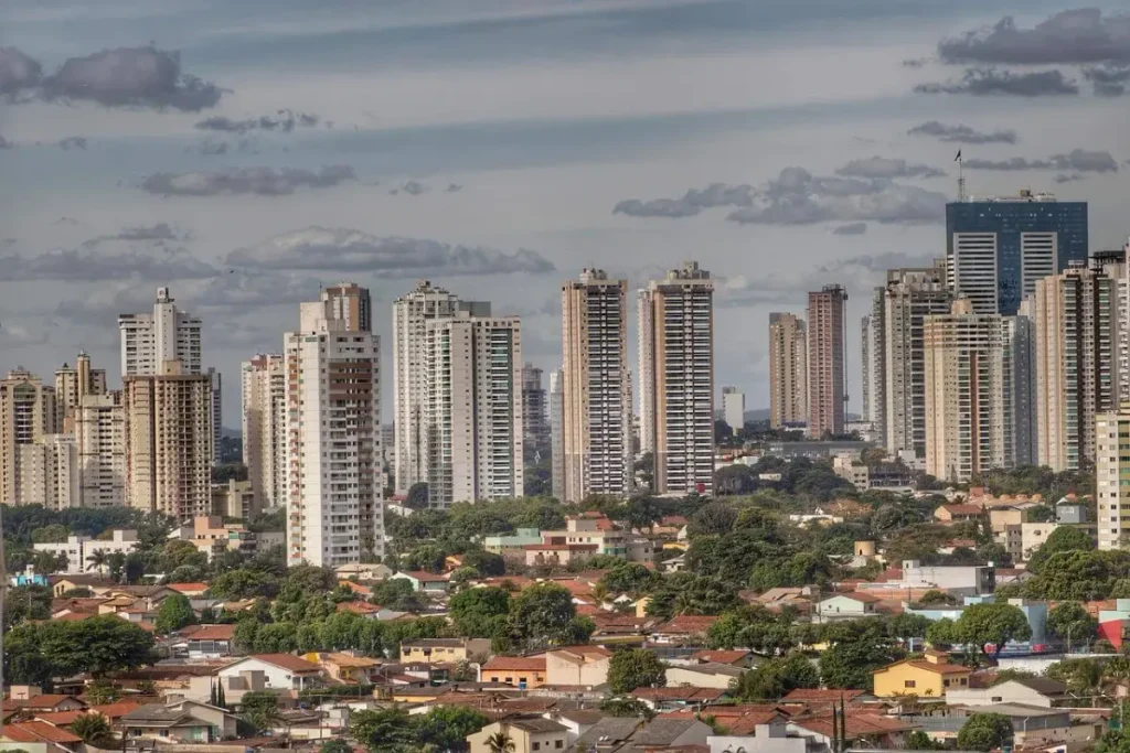 Studio moderno e aconchegante em Goiânia, ideal para aluguel de temporada.