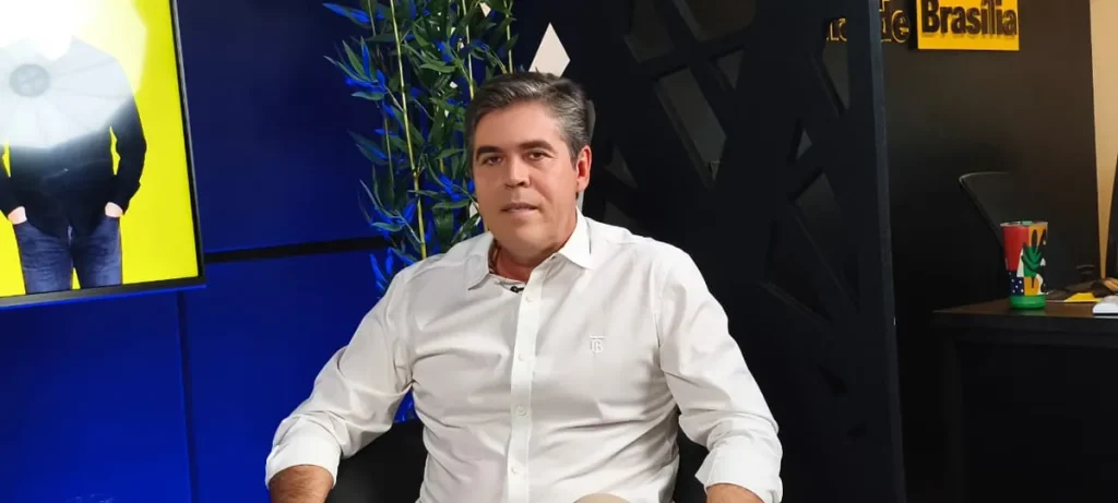 Daniel Conde, empresário e pré-candidato, em seu escritório em Brasília.